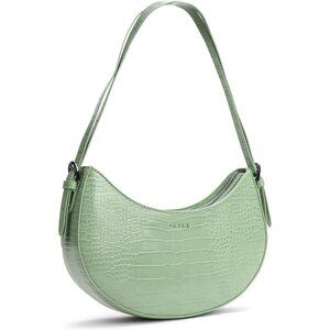 Shoulder Bag for Women Trendy Small Clutch Purse Zipper Closure Tote Green